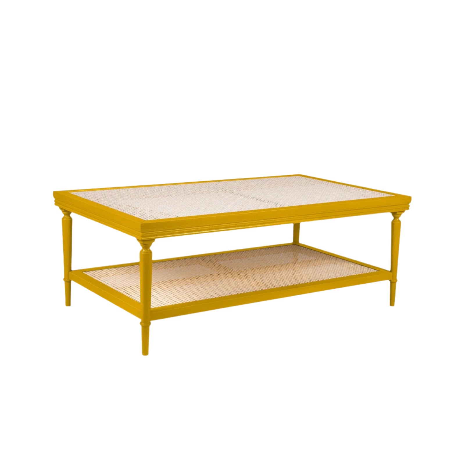 Gaia Coffee Table, Mustard