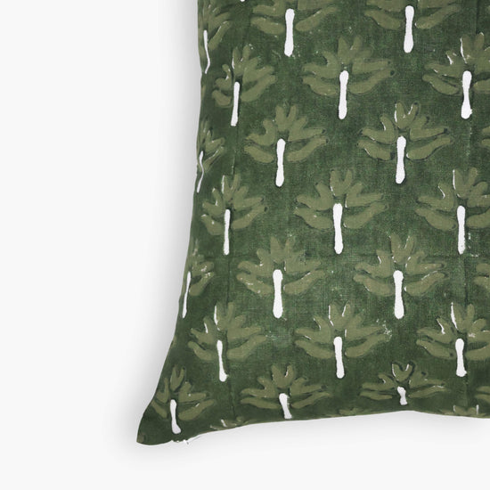 Zeenat Throw Pillow Cover - Chive