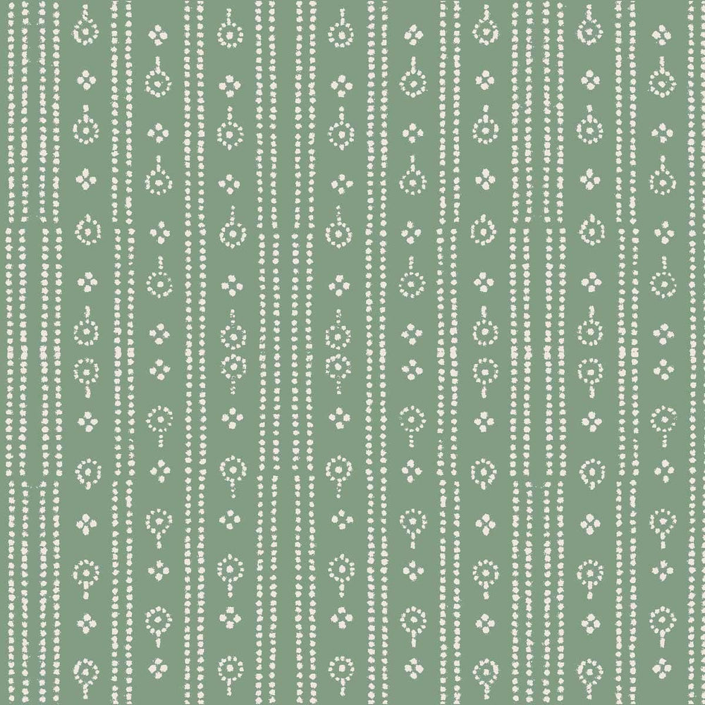 Birdlip Spring Green Wallpaper (10m Roll)