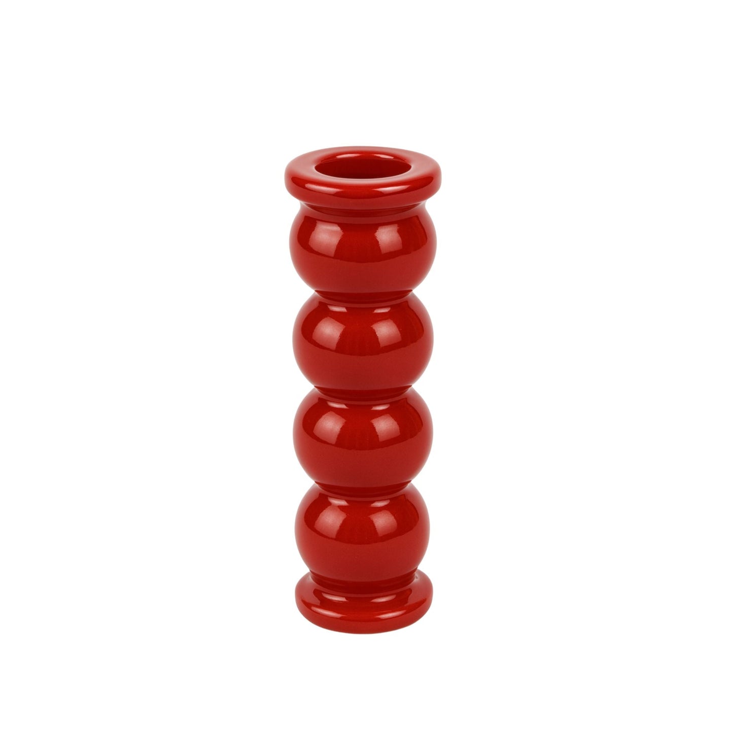 Olaf Candlestick L - Cherry Red