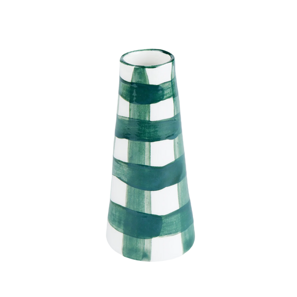 Vichy Green Ceramic Vase