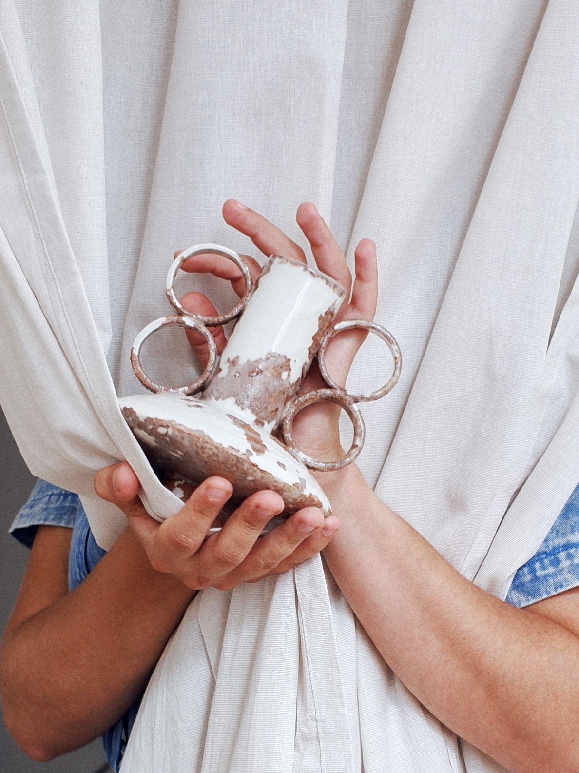 Small Bareino - Porcelain Vase - Wild Clay Edition