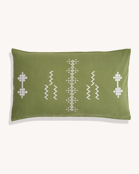 Jazmin Hand Embroidered Cushion Cover