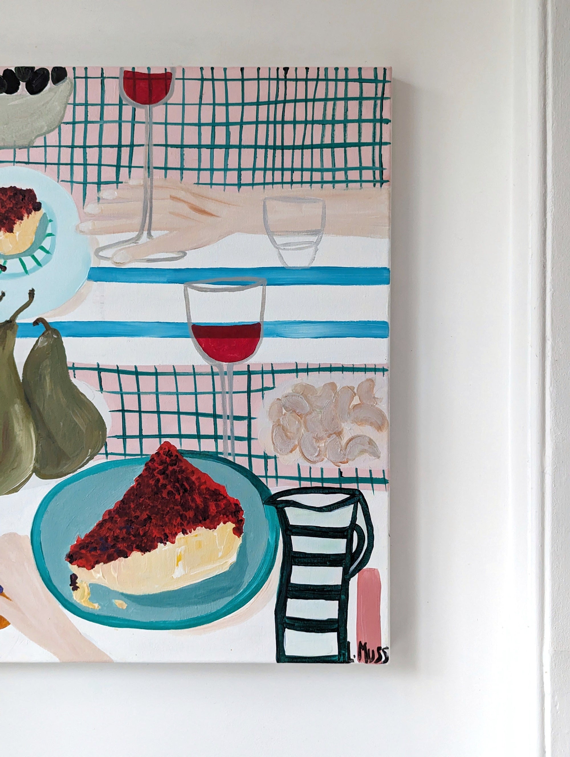 Long Summer Lunch - Giclee Print