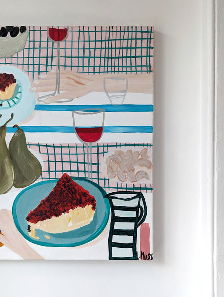 Long Summer Lunch - Giclee Print