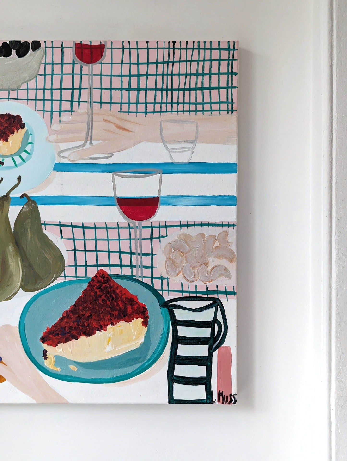 Long Summer Lunch - Giclee Print