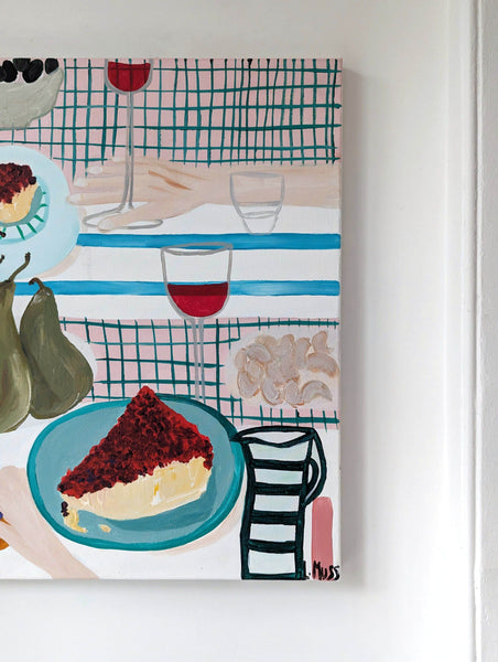 Long Summer Lunch - Giclee Print