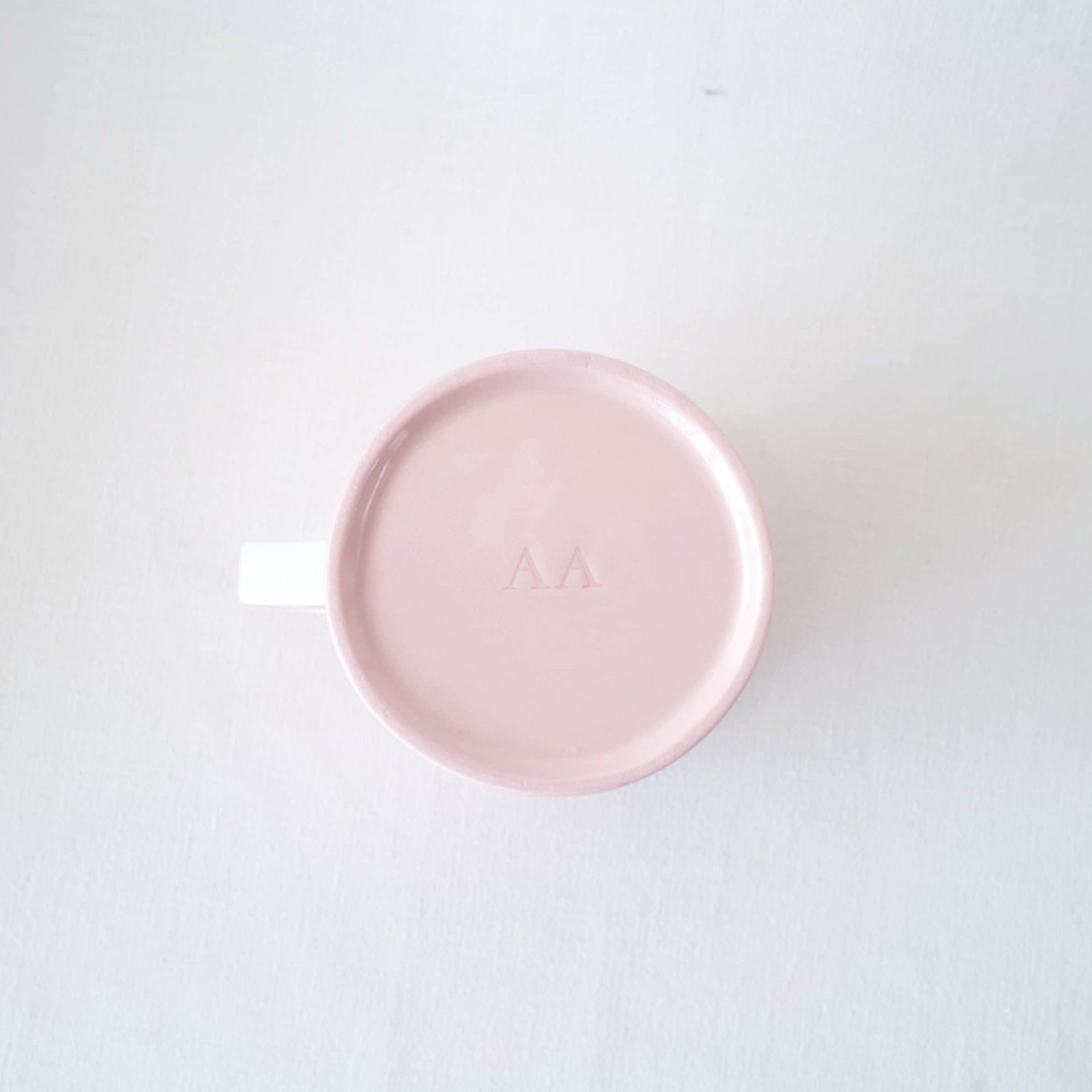 Large Mug in Pale Pink - Loop Handle