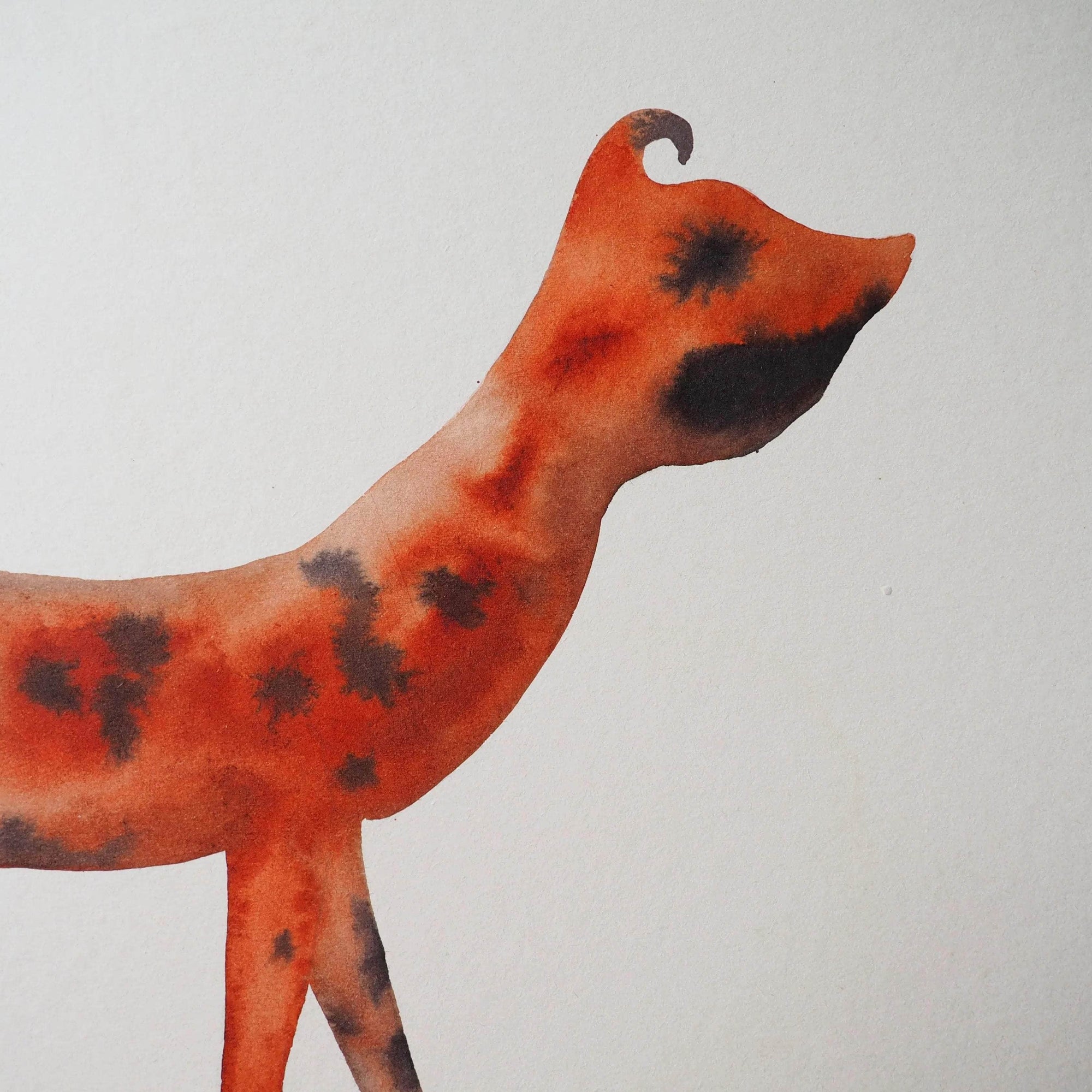 Original Painting Of 2 Mythical Beasts