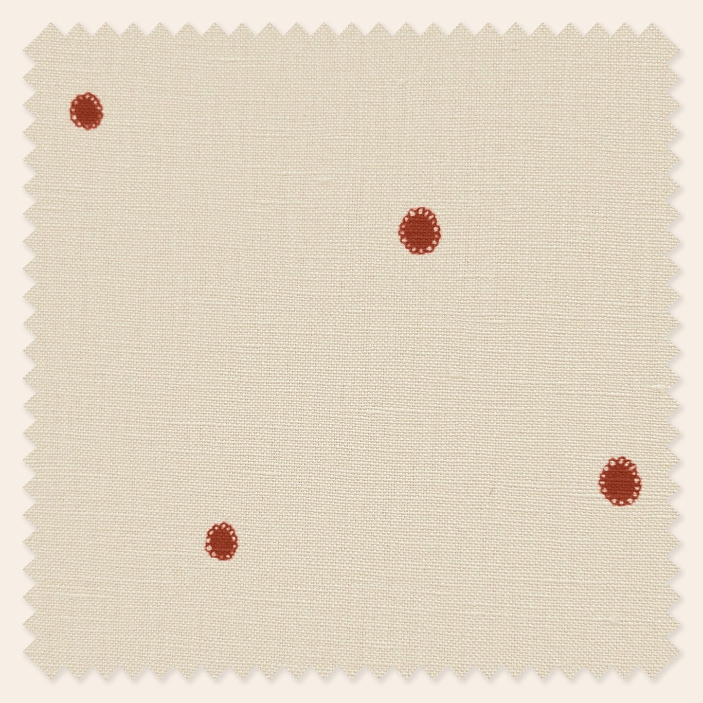 Dolce Daisies Fabric, Pavlova, Sample