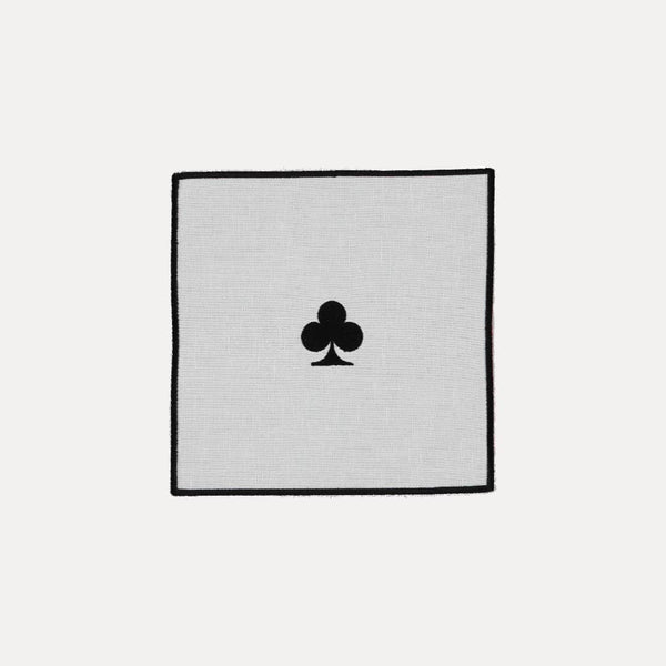 Cocktail Napkin, Suit (of Cards), Clubs