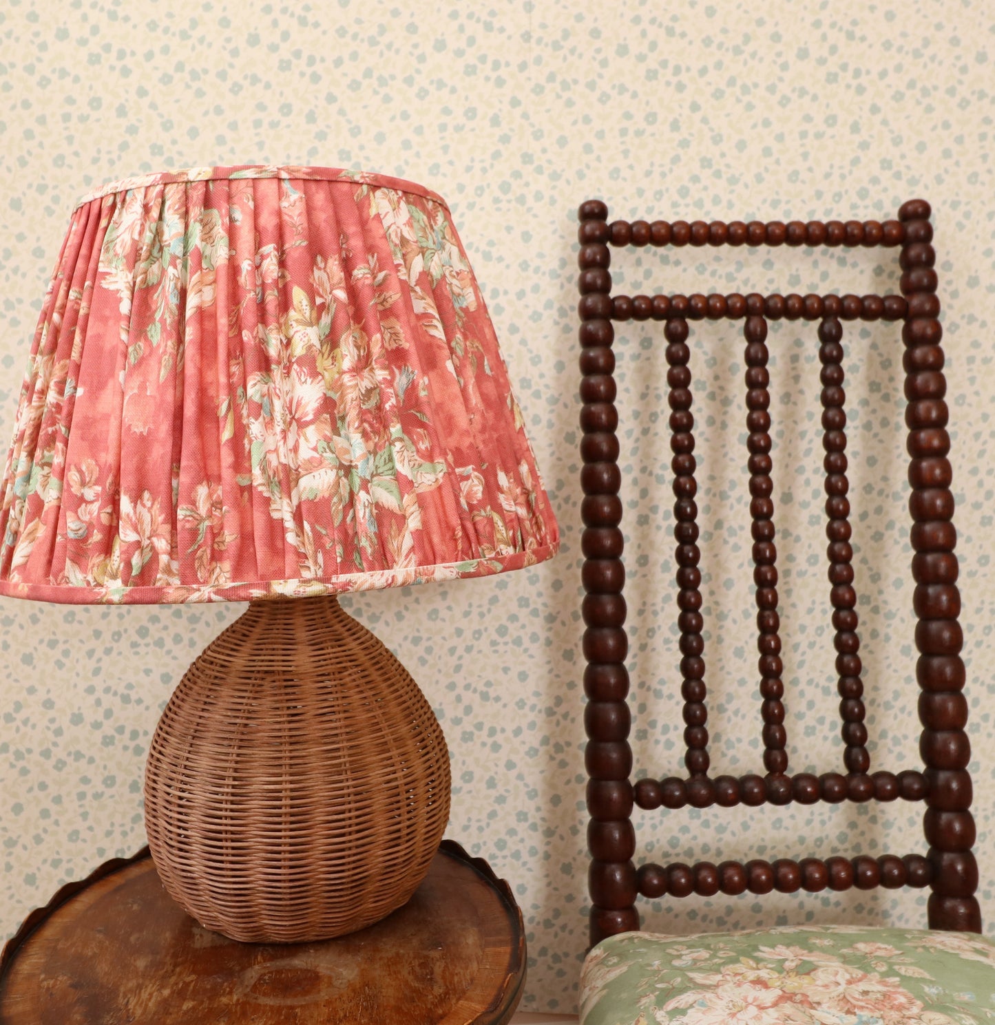 Maison Fleurie - Bayford Chintz Raspberry Fabric