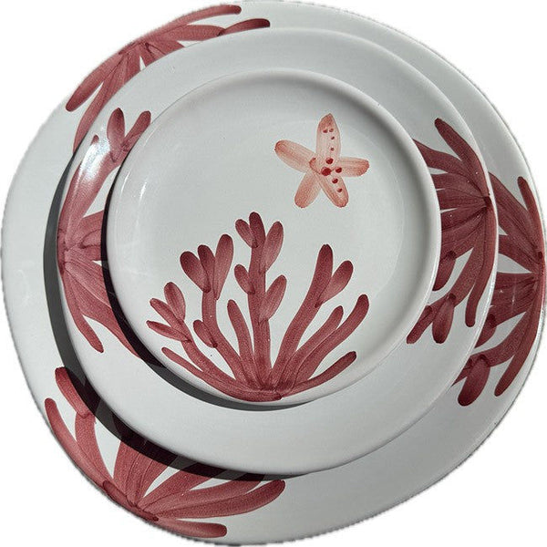 Corallo Plate 16 cm Bordeaux Coral
