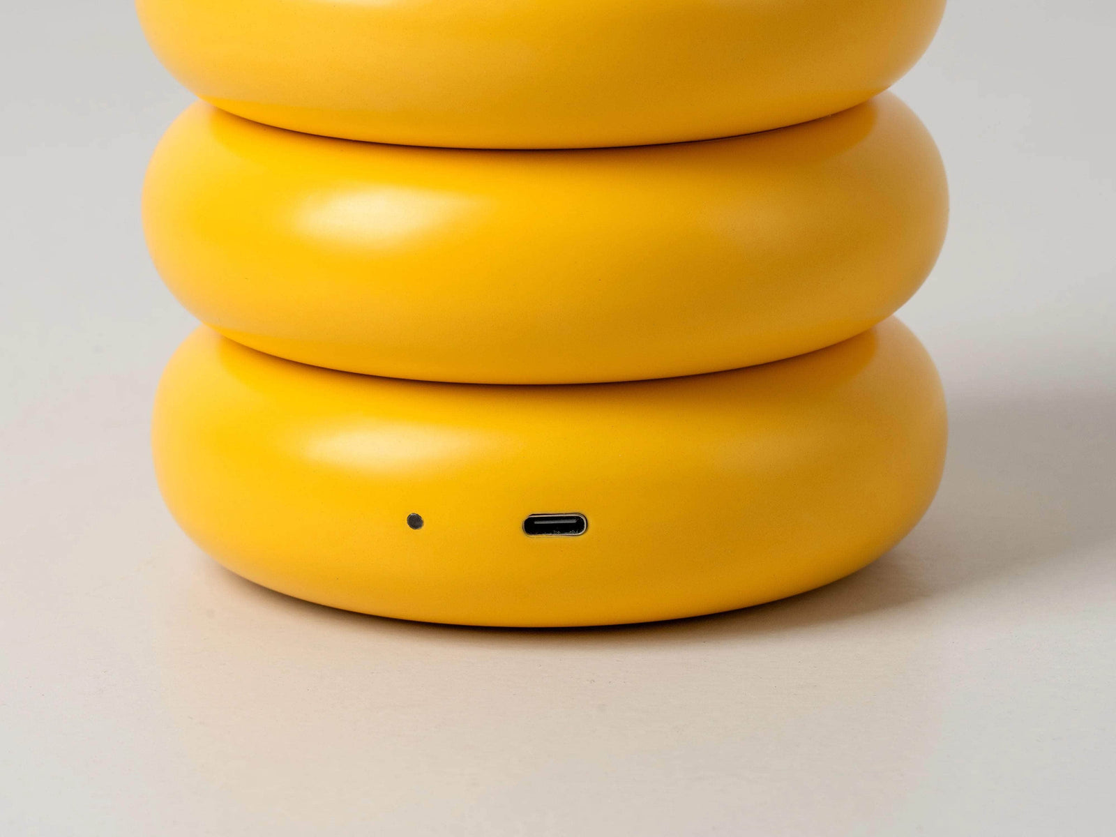 Yolk yellow cordless table lamp