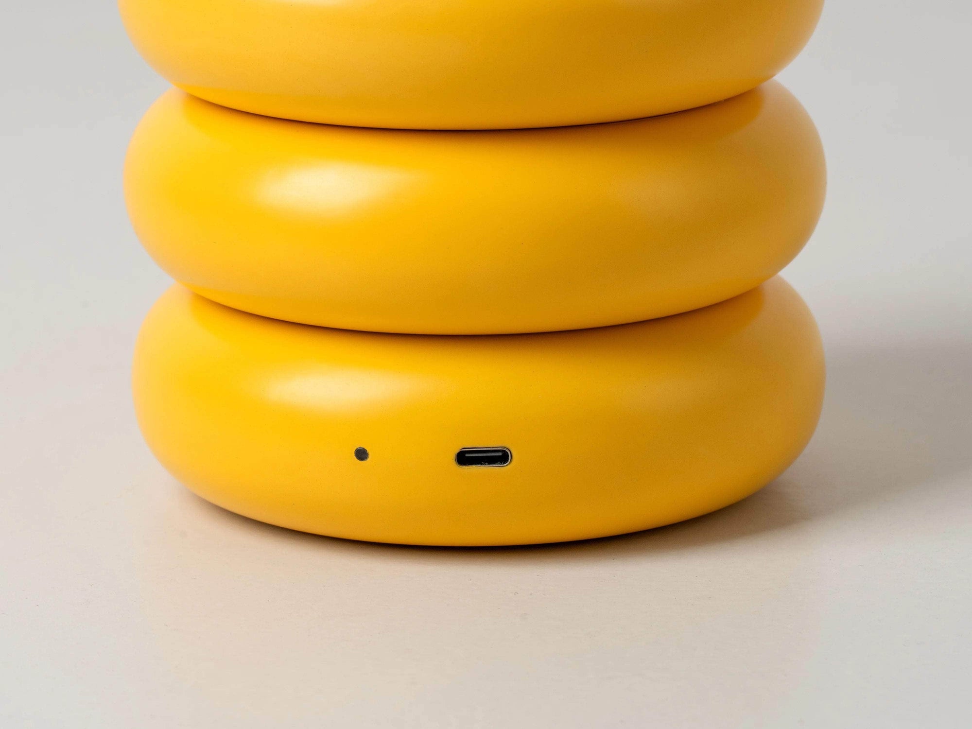 Yolk yellow cordless table lamp