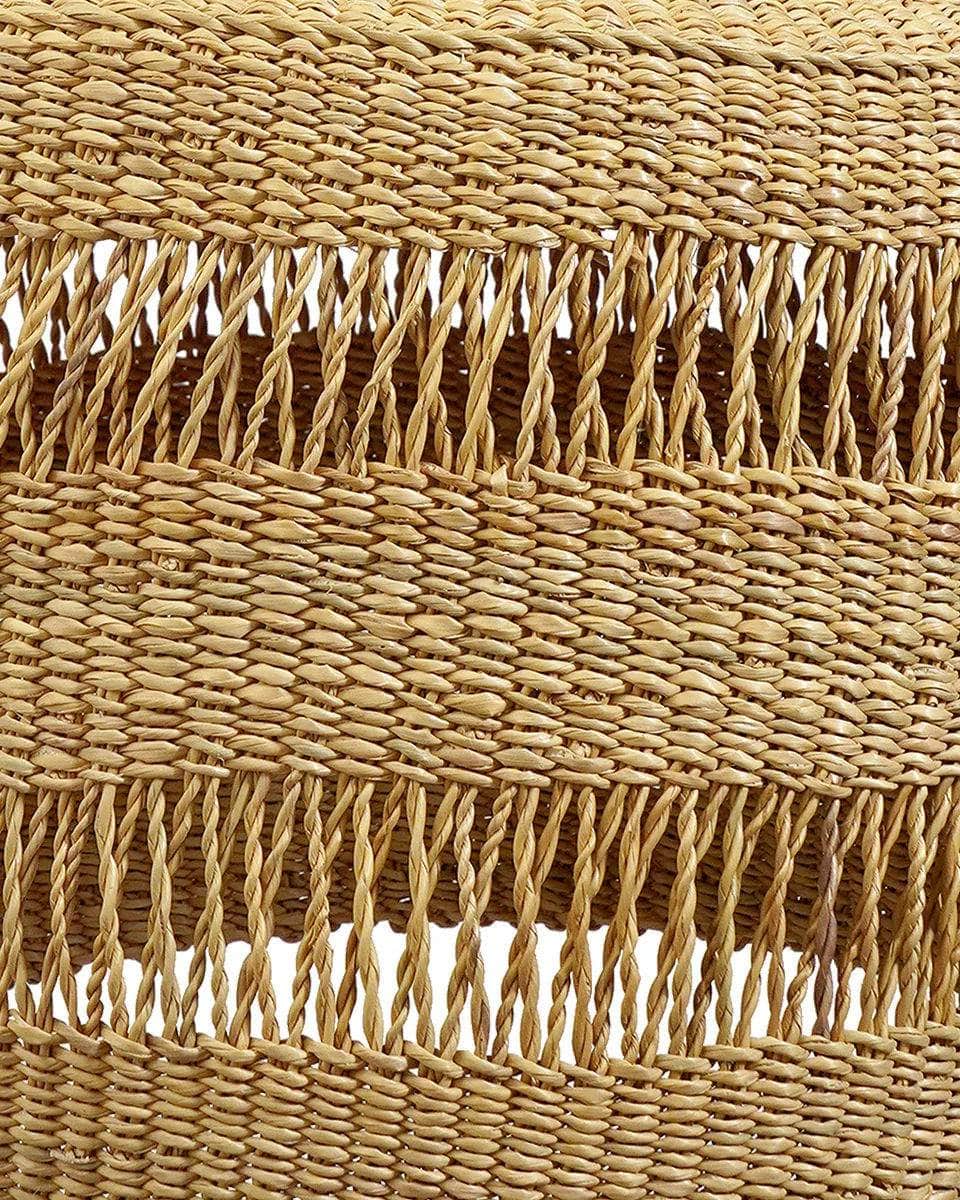 FIJAI: Natural Open Weave Lampshade