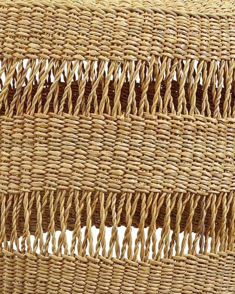 FIJAI: Natural Open Weave Lampshade