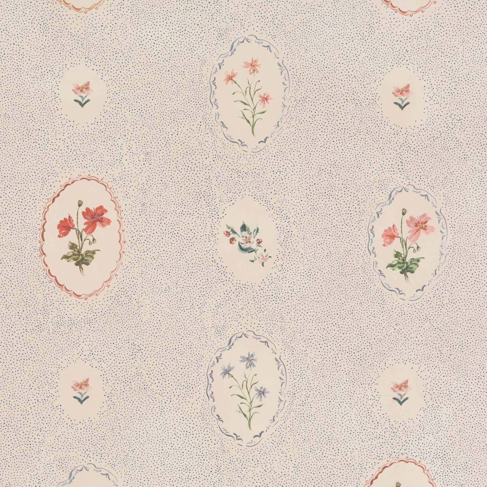 Bibury Sprig - Sky Blue (Wallpaper)
