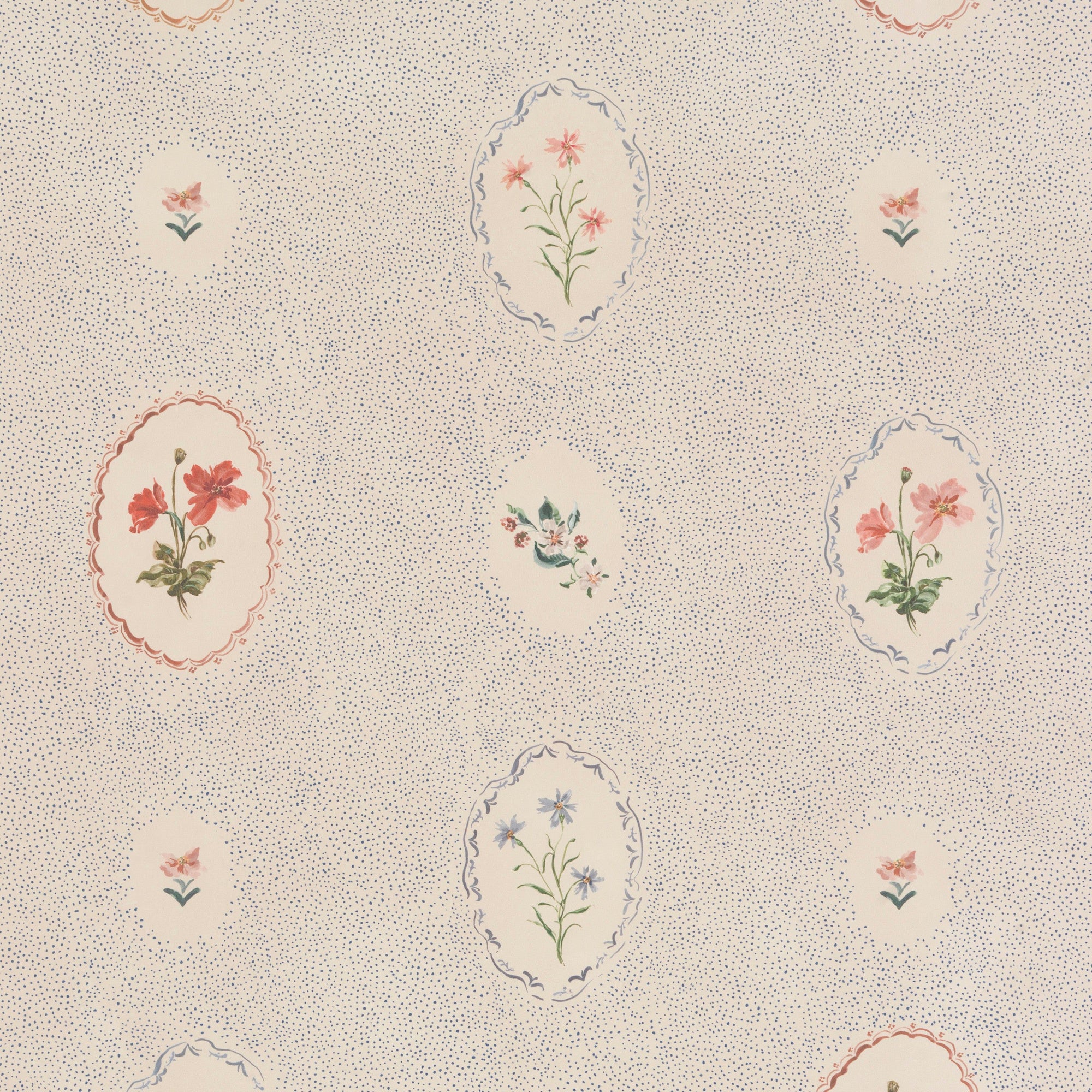 Bibury Sprig - Sky Blue (Wallpaper)