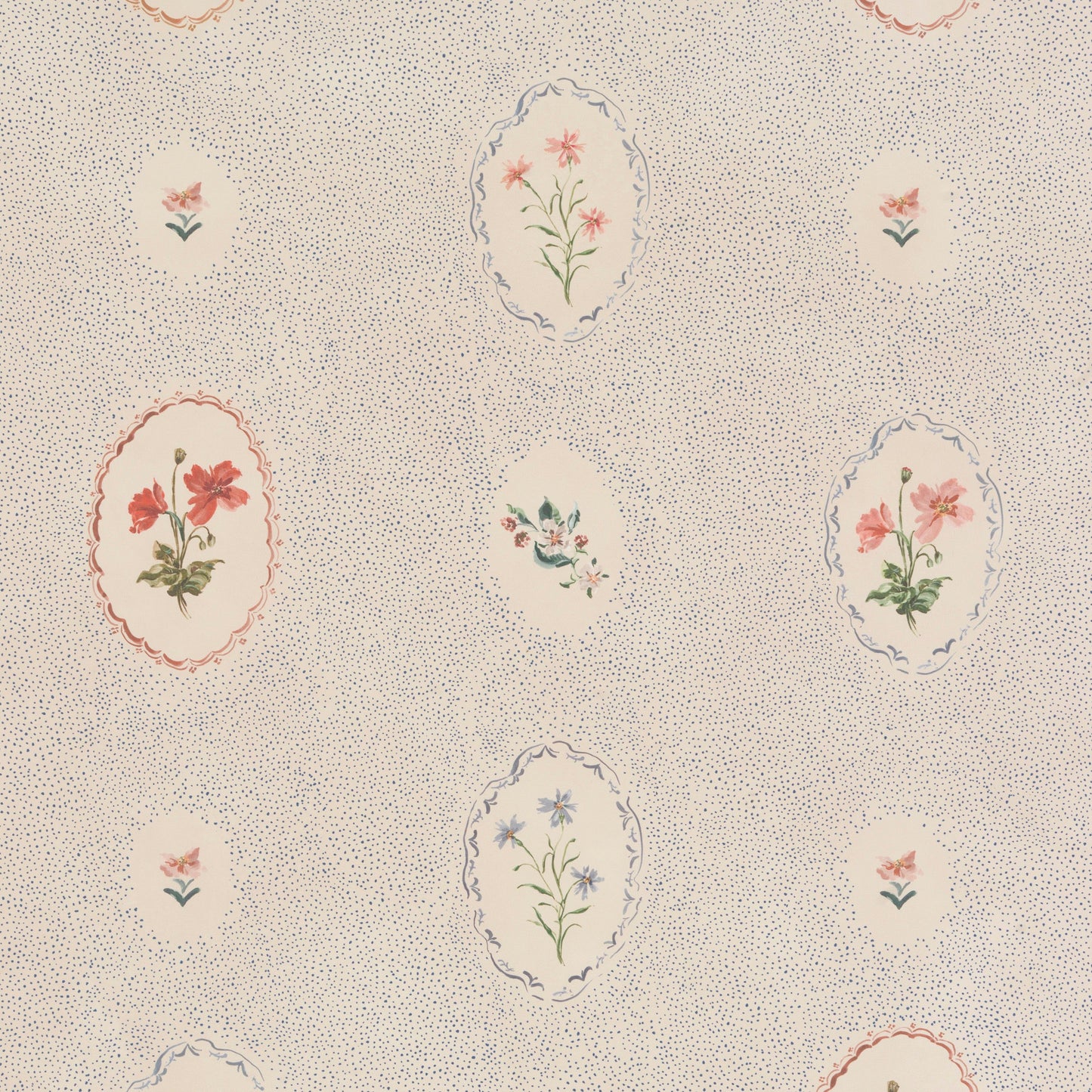 Bibury Sprig - Sky Blue (Wallpaper)