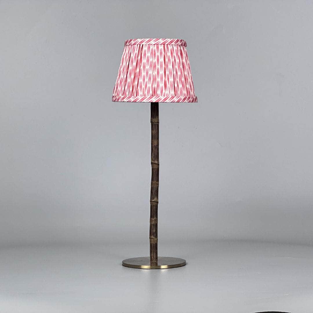 Lampshade Red Ikat