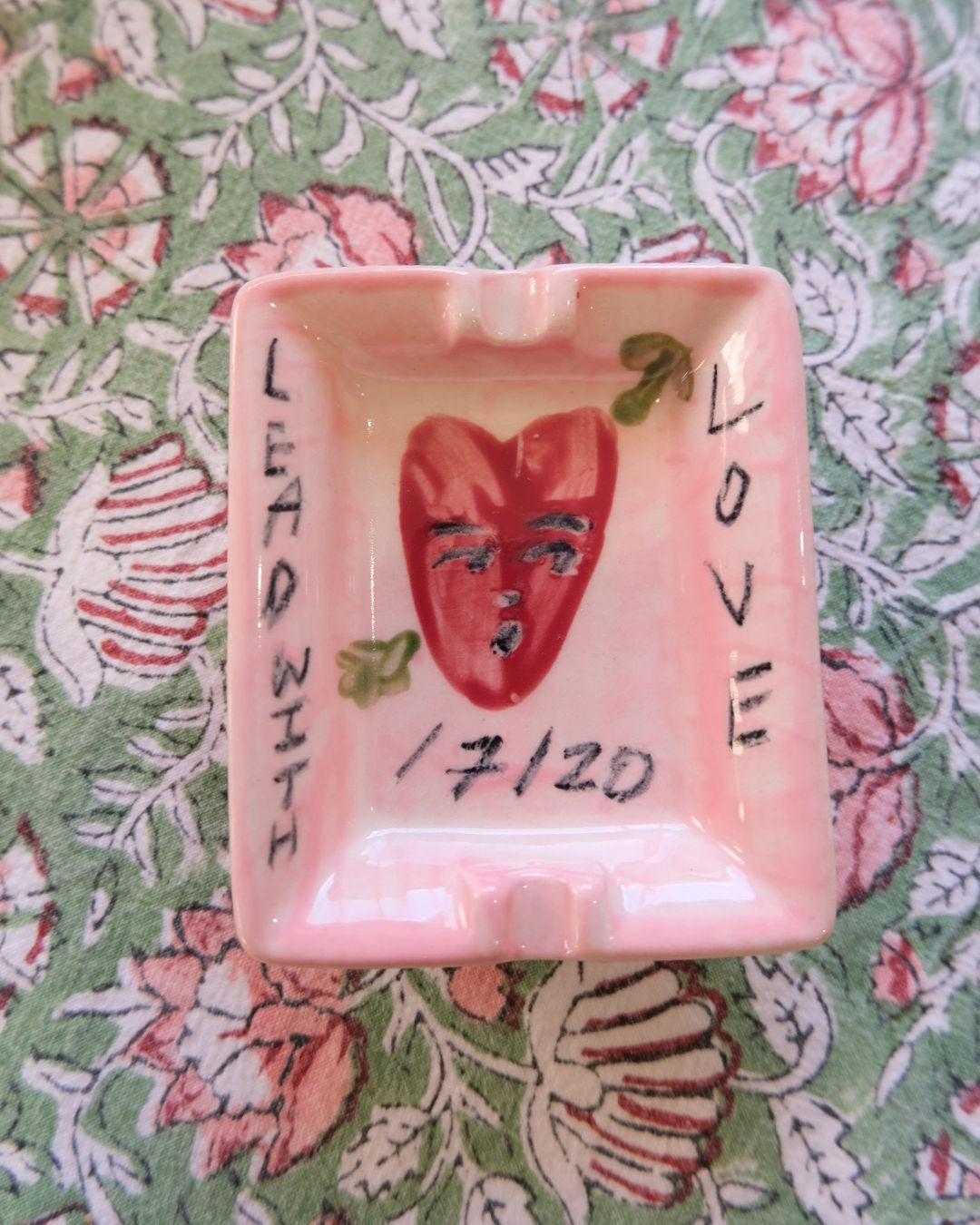 Limited Edition Lead With Love Ash Tray