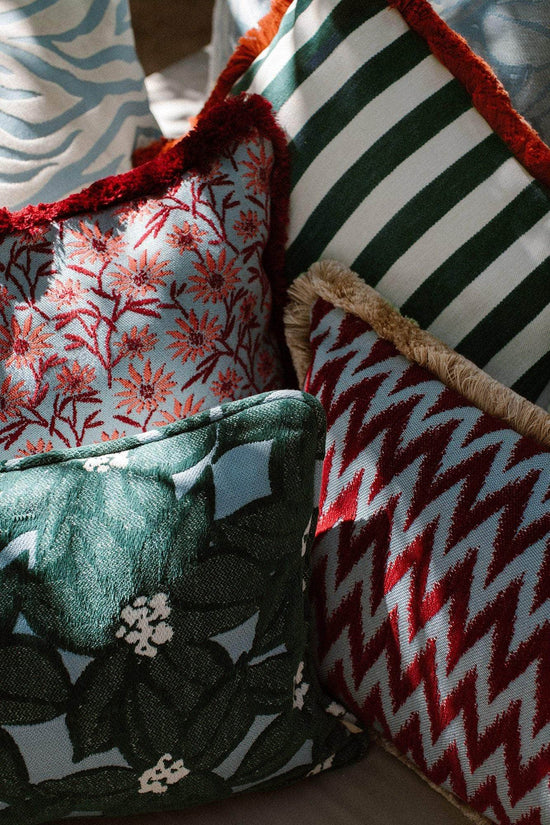Cushion Michelle Emerald & Ice