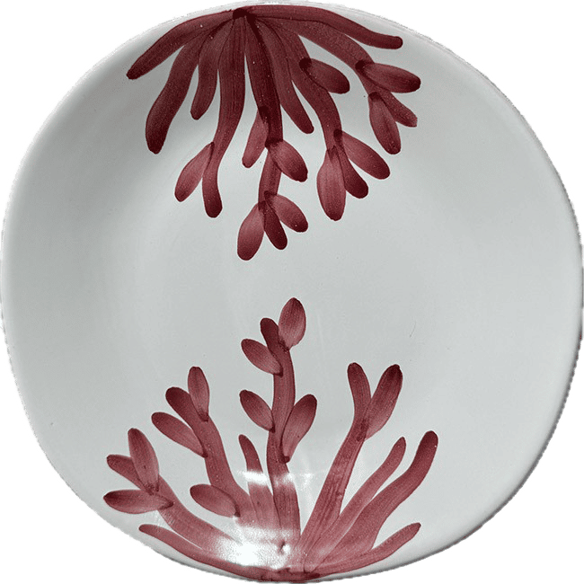 Corallo Plate 20 cm Bordeaux Coral