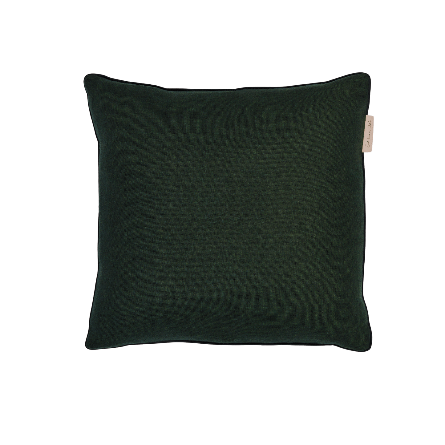 Hanbury Laundered Myrtle - Contrast Piped Cushion - 40 x 40