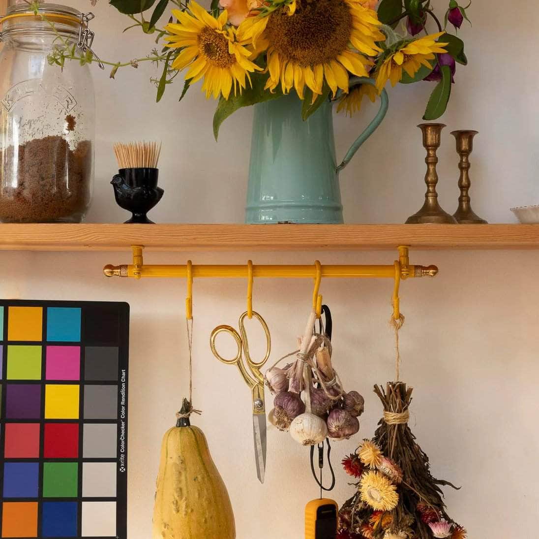 The 40cm Signal Yellow Hanging Rail