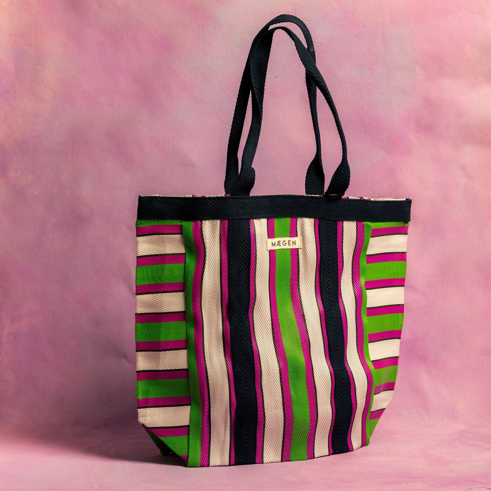 Everywhere Bag | Navy/ Pink/ Green