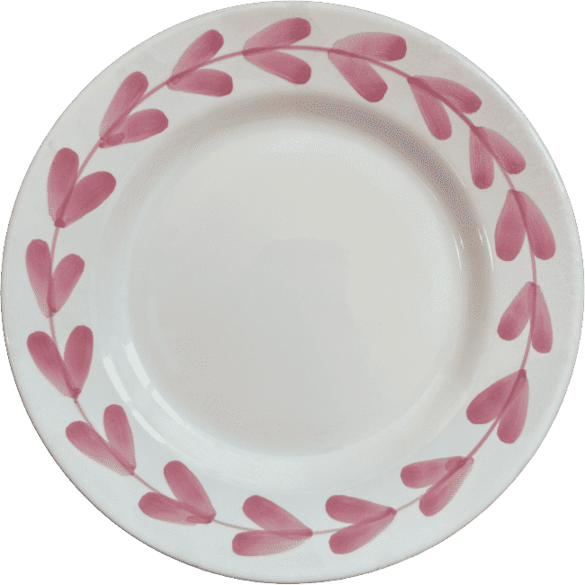Cesare Plate 20 cm Pink