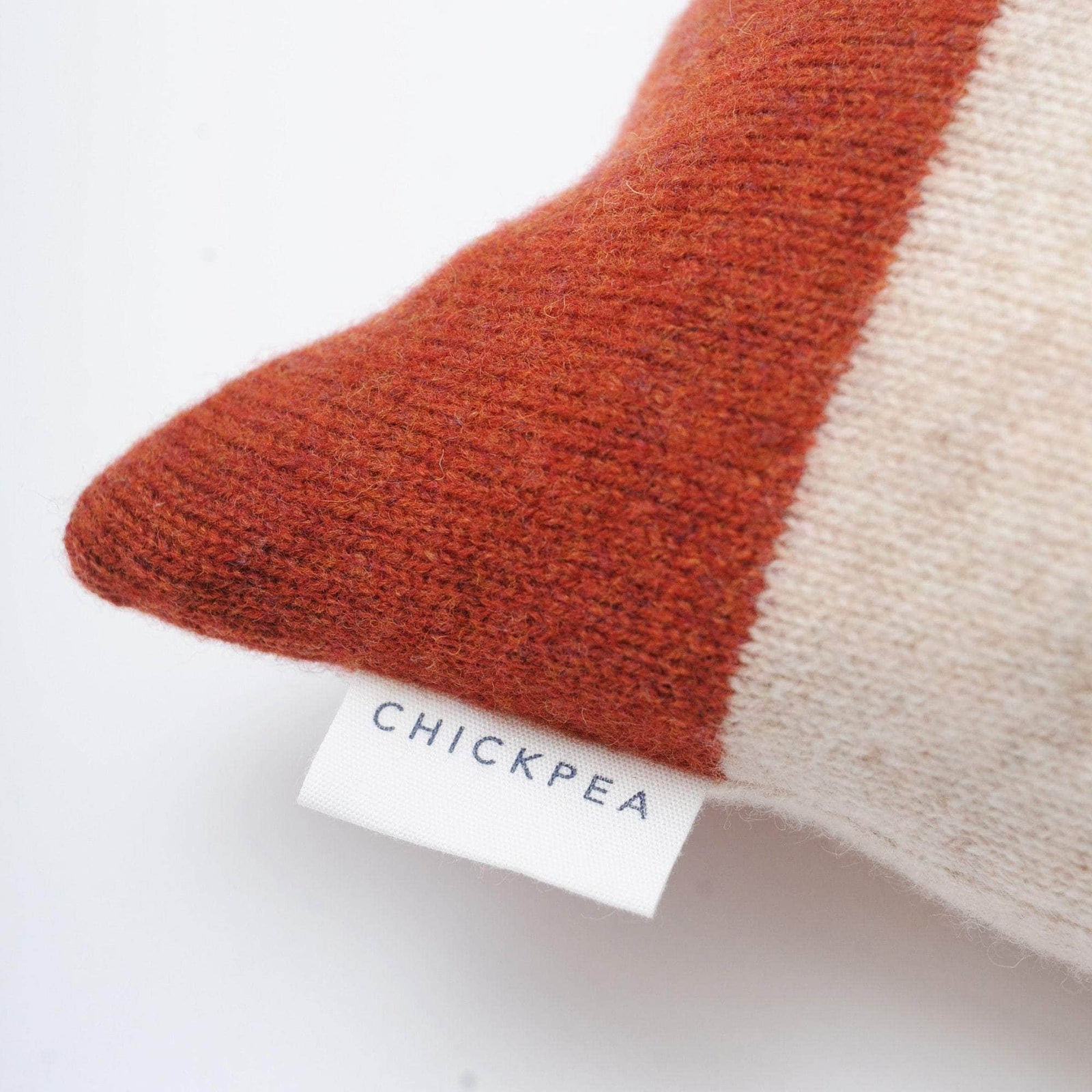 Rust Three Stripe Cushion