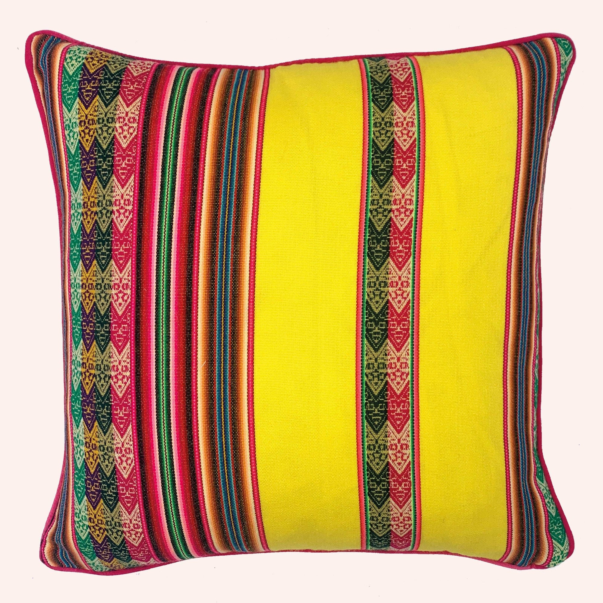 Aguayo Yellow Cushion