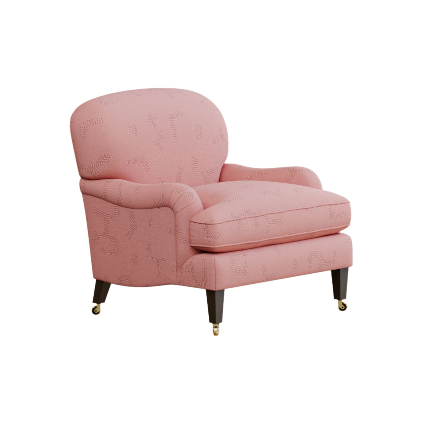 Sofia Armchair, Raphia, Clay