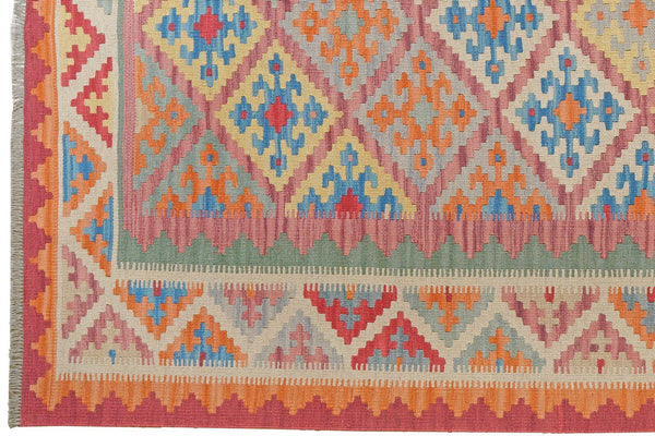 Gashgai Kilim · Hand-woven – Red, 251x179 cm