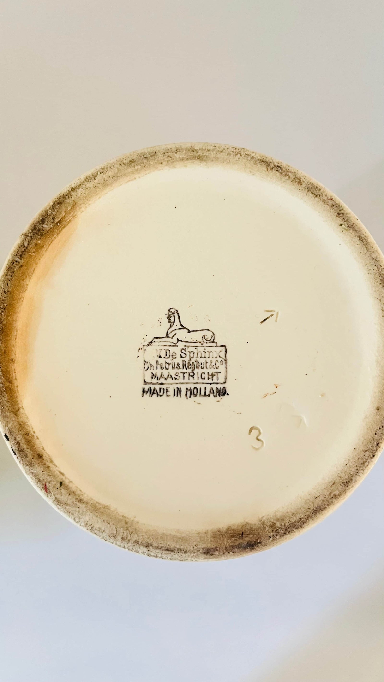 Antique Royal Sphinx Table Lamp