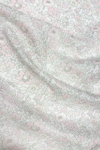 Frill Edge Pillowcase made with Liberty Fabric BETSY LACE