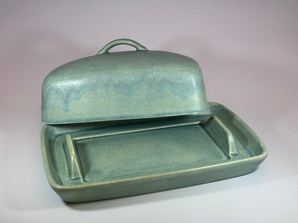 Cornish Copper Butter Dish with Handle