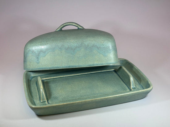 Cornish Copper Butter Dish with Handle