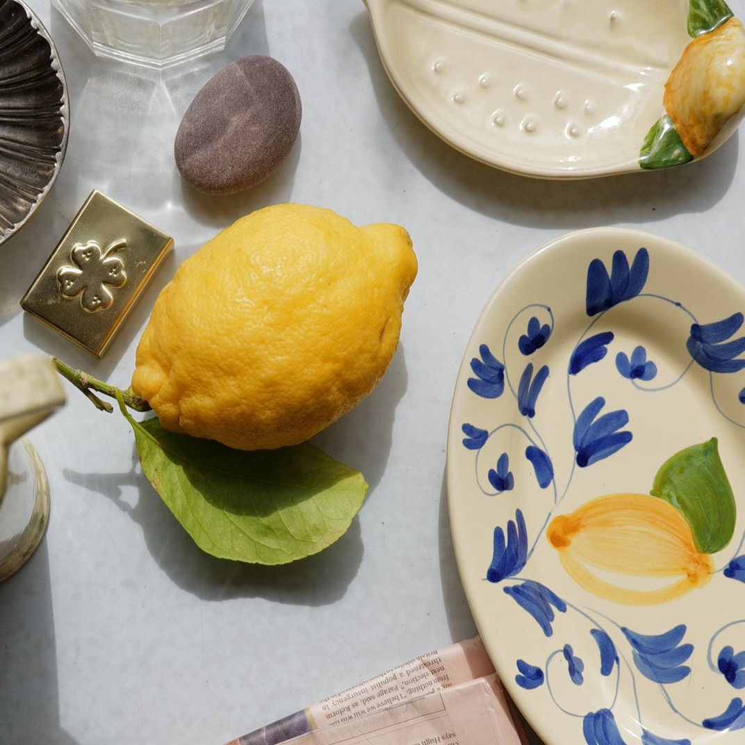 The Lemons Small Serving Platter