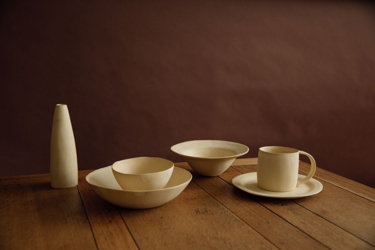 Yukina Omori Mug (Light Beige / Dark Beige)