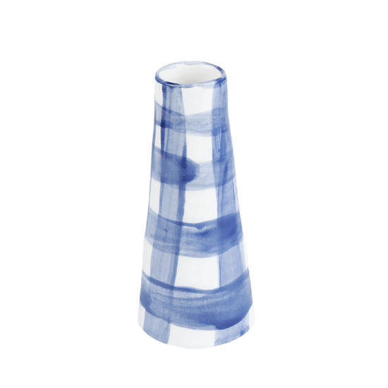 Vichy Blue Vase