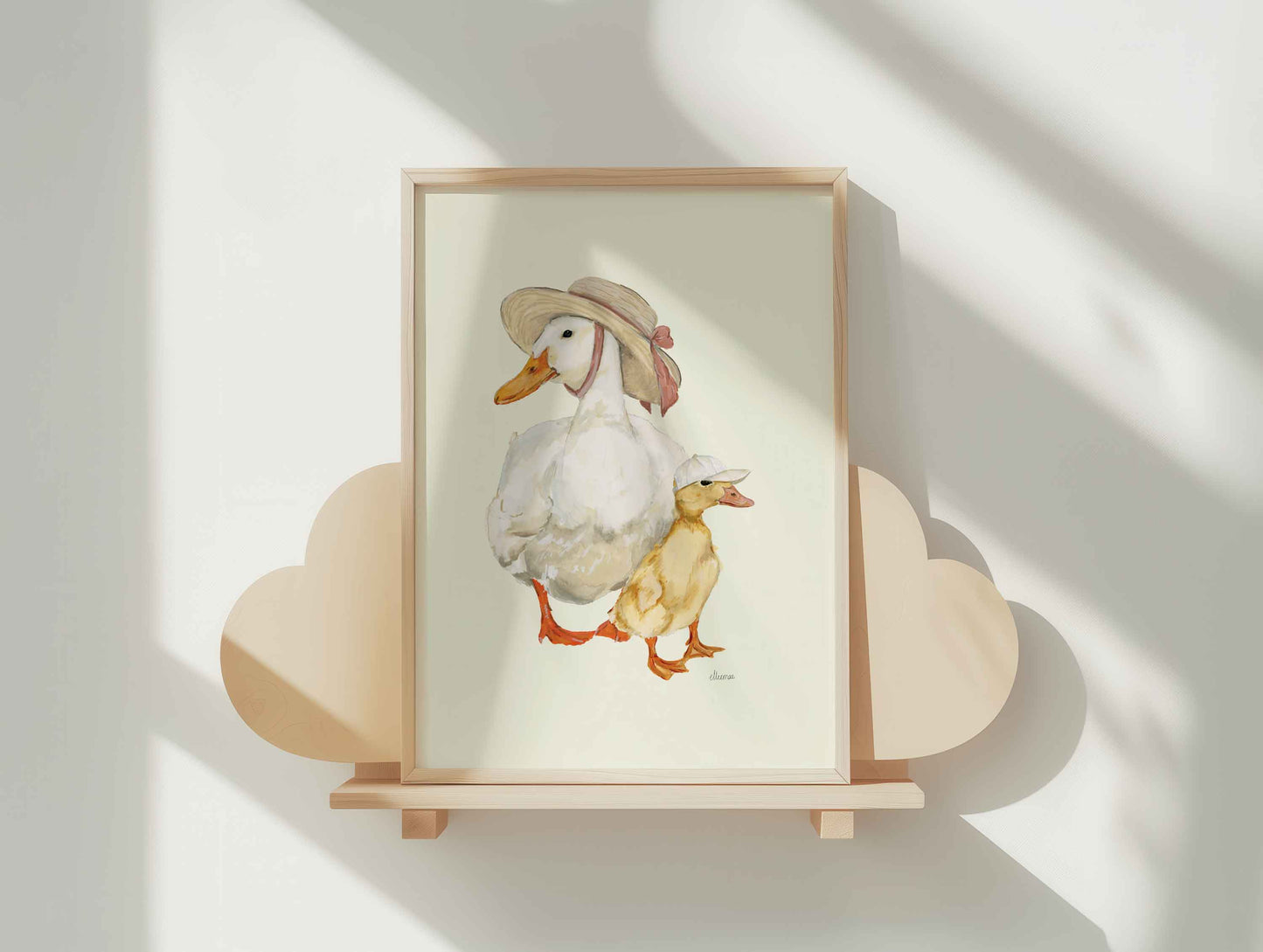 By Your Side Art Print