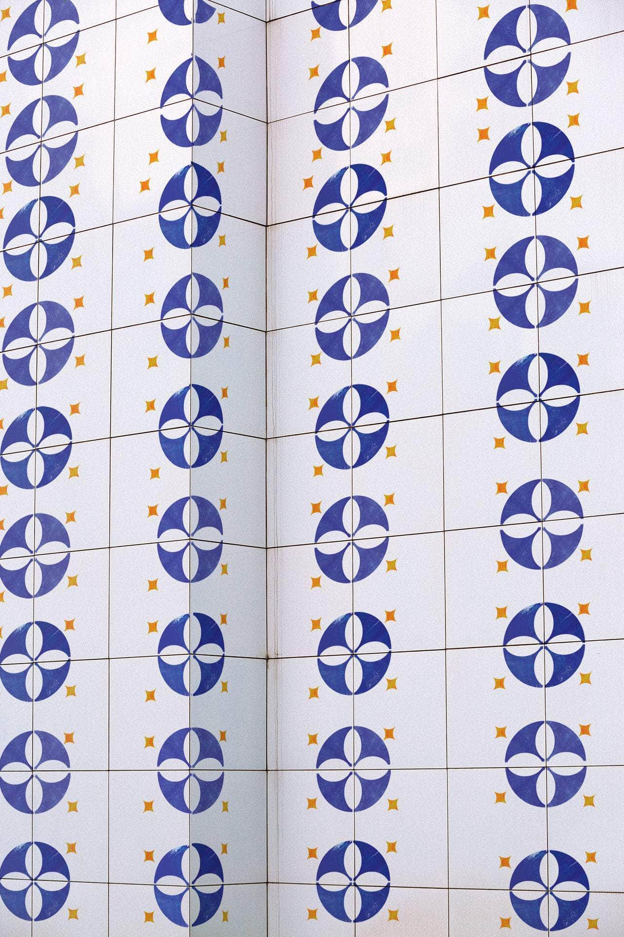 Lisbon Tile Ceramic Sticker Set