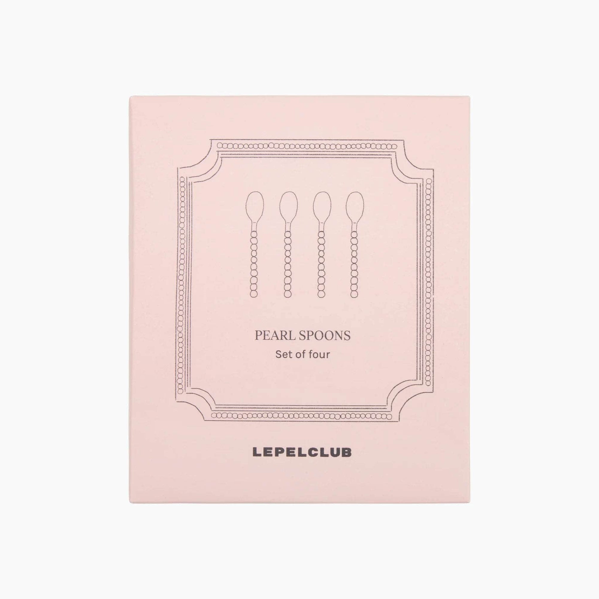 Set of Four Pearl Spoons