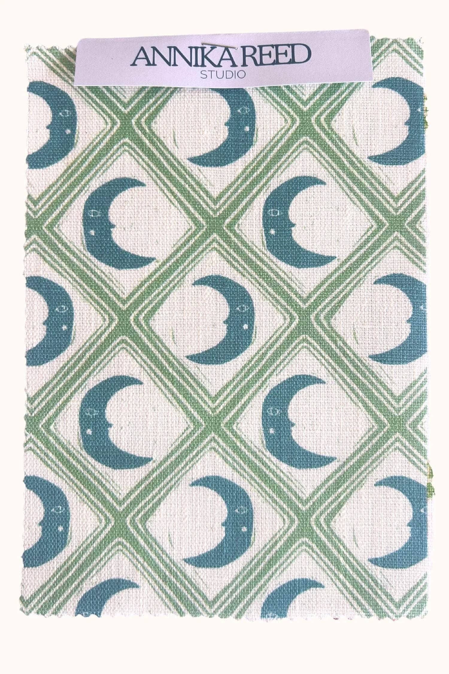 Kit Moon Fabric - Blue Moon
