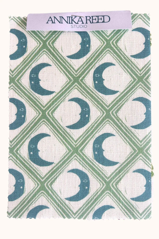 Kit Moon Fabric - Blue Moon