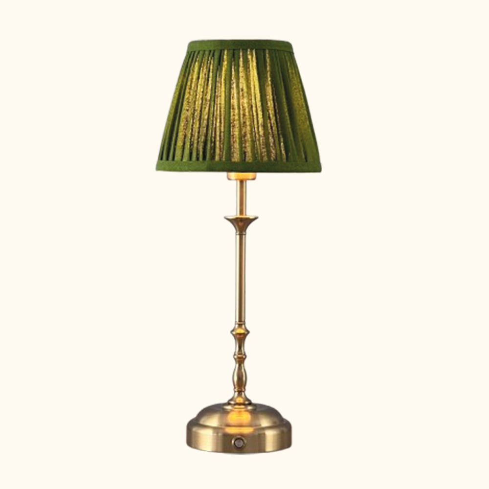 Freddie Table Lamp Olive Green