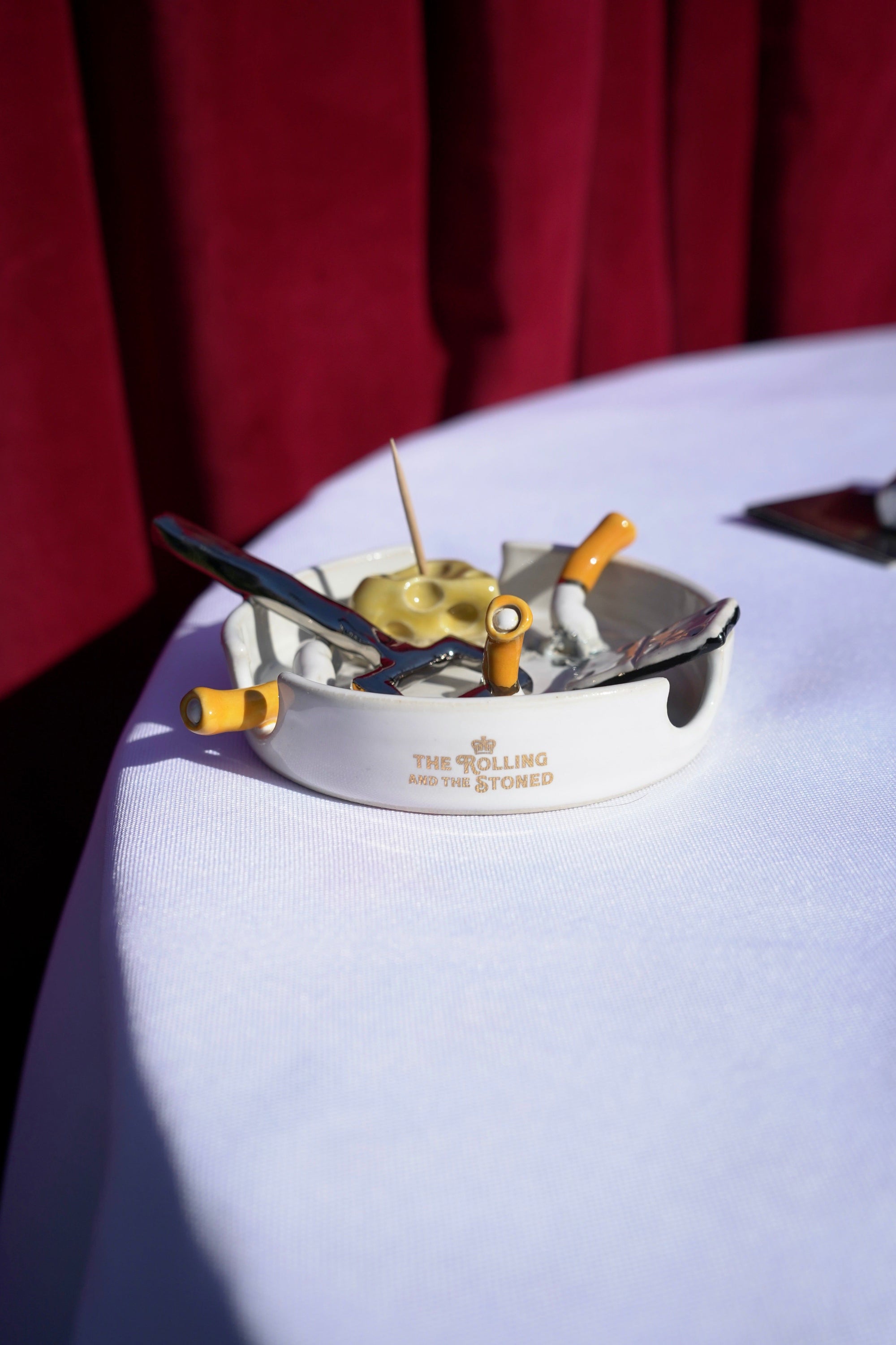 Bottle Opener & Domino Ashtray